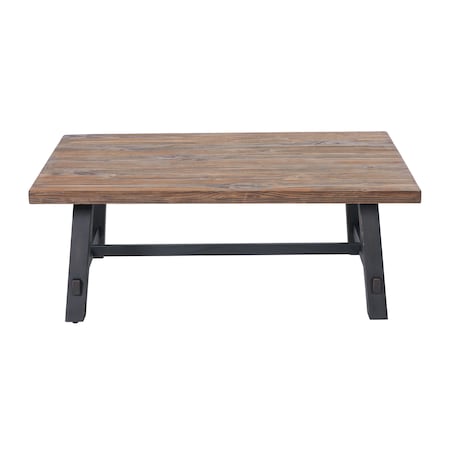 Alaterre Furniture 48 X 32 X 18, Pine Top, Stain/Nitrocellulose Lacquer ANAD12RNB